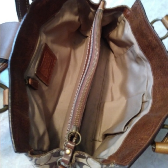 Coach Patchwork Bag-EUC - Picture 3 of 3